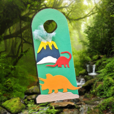 Dinosaur Door Hanger