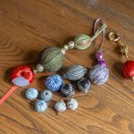 Ribbon Wrapped Beads